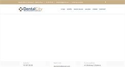 Desktop Screenshot of dentalcity.com.pl